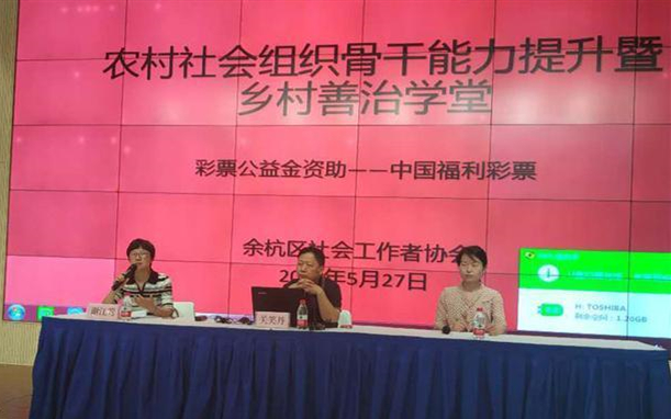 杭州“市级福彩公益金资助农村社区建设项目”启动3_副本