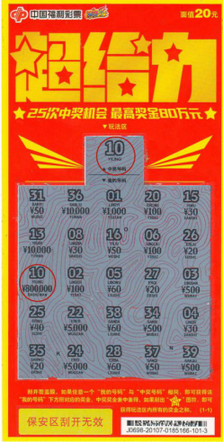 “超给力”160万！浙江刮刮乐史上最大奖诞生