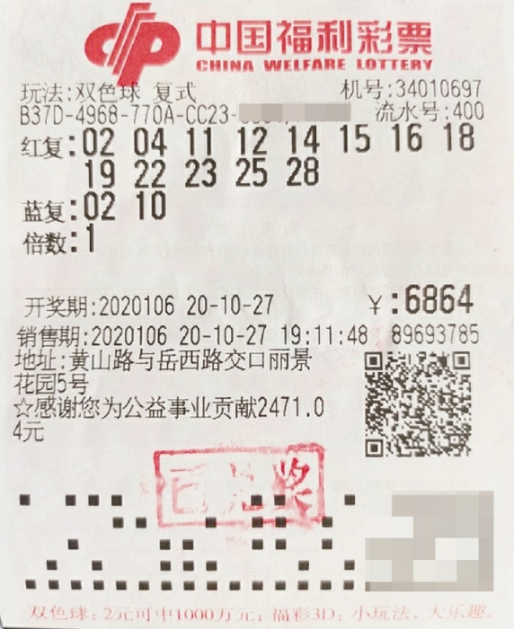 合肥双色球合买团欢聚一堂领大奖2