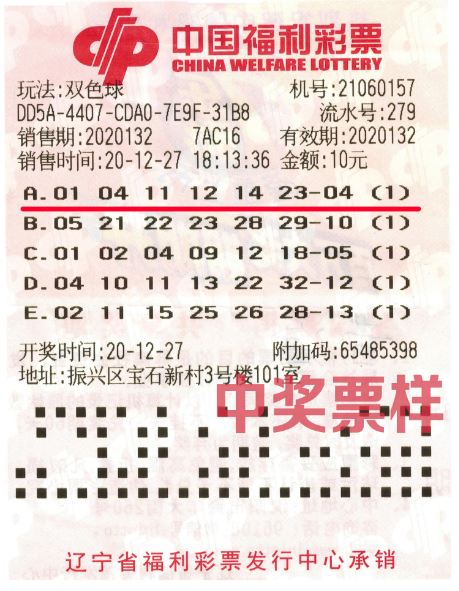 丹东彩友10元机选1