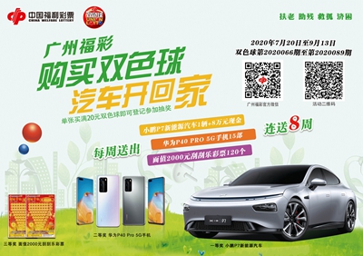 广州福彩2020年筹集公益金9.5亿元4
