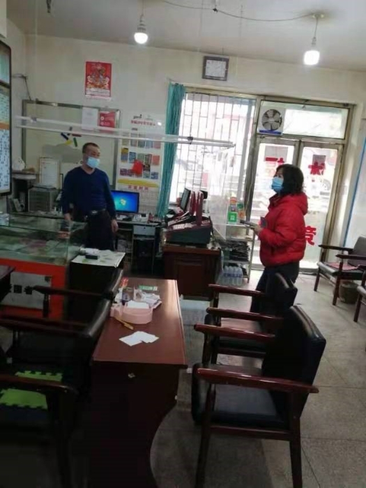 七台河市福彩人抗疫不松劲  巡查不懈怠2