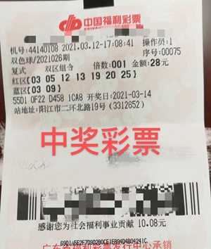 堵车堵出个双色球头奖507万元 堵车堵出个双色球头奖507万元