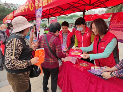 江门福彩开展系列公益宣传活动1