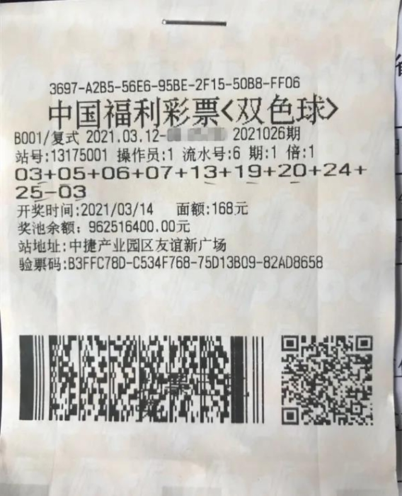 侄子代买彩票中大奖 奖金全交姑父支配