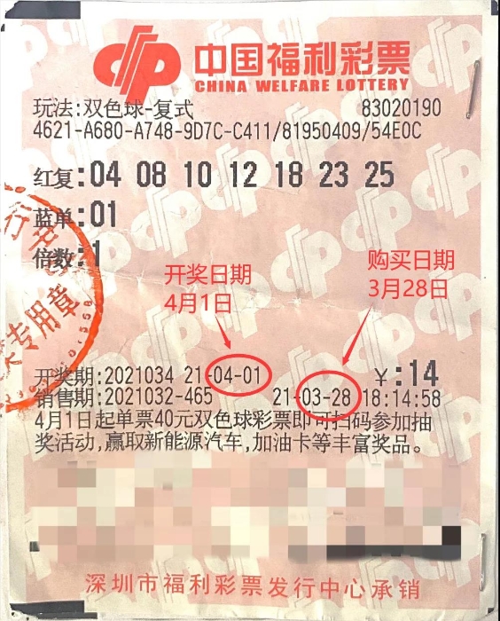 深圳小伙通过多期投注方式中双色球一等奖总奖金887万多元 深圳小伙通过多期投注方式中双色球一等奖总奖金887万多元
