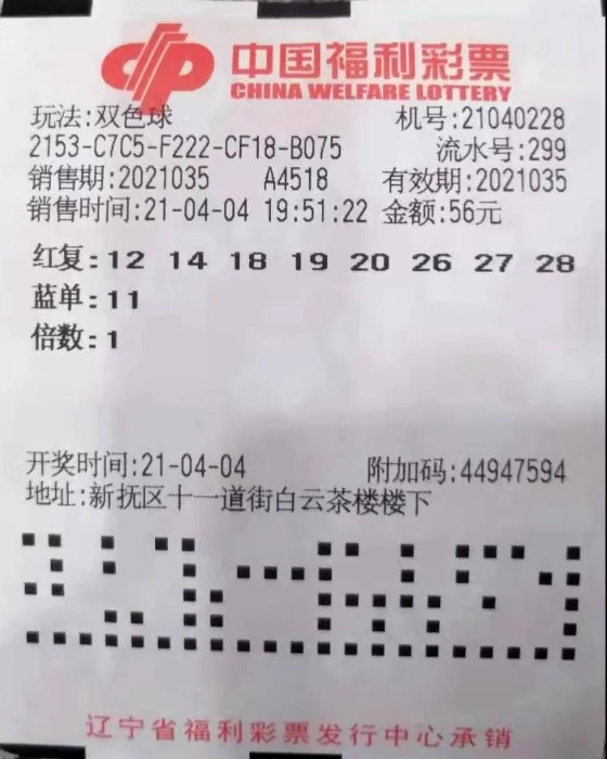 抚顺25人合买团摘下双色球784万元头奖
